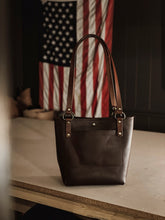 Load image into Gallery viewer, Horween brown tote
