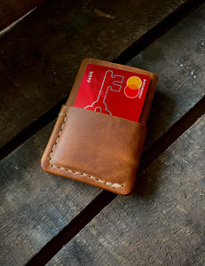 The Mitchell Wallet - English Tan harvest