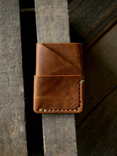 Load image into Gallery viewer, The Mitchell Wallet - English Tan harvest
